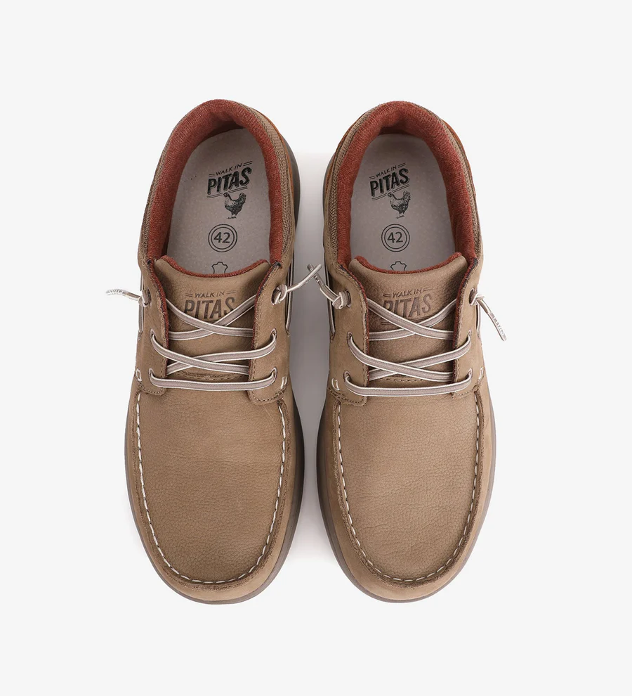 NAUTICO PARA HOMBRE WALK IN PITAS JAVA BEIGE