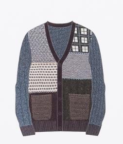 CARDIGAN PARA HOMBRE BOB MAGLIERIA STILE PATCHWO