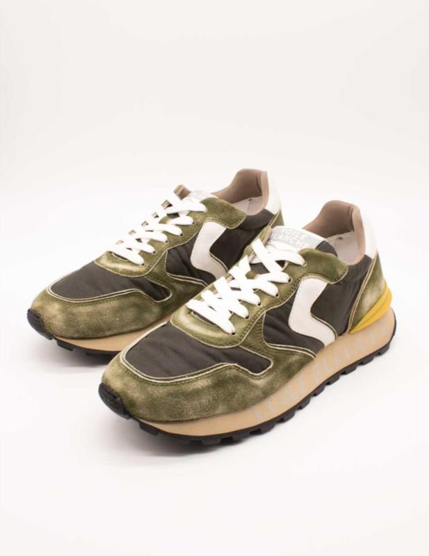 DEPORTIVA PARA HOMBRE VOILE BLANCHE PARIS RACE ARMY GREEN