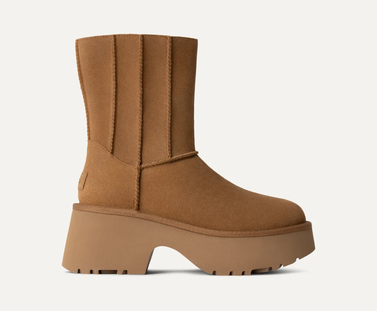 Mujer Botas Classic New Heights con costura doble UGG