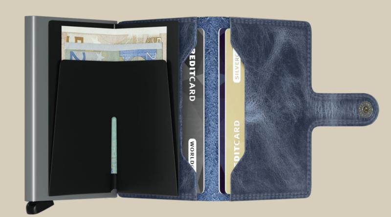 MINIWALLET SECRID VINTAGE BLUE