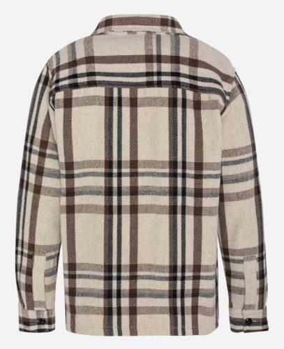 SOBRECAMISA PARA HOMBRE SCHOTT SHCARL4  BEIGE CHECKS