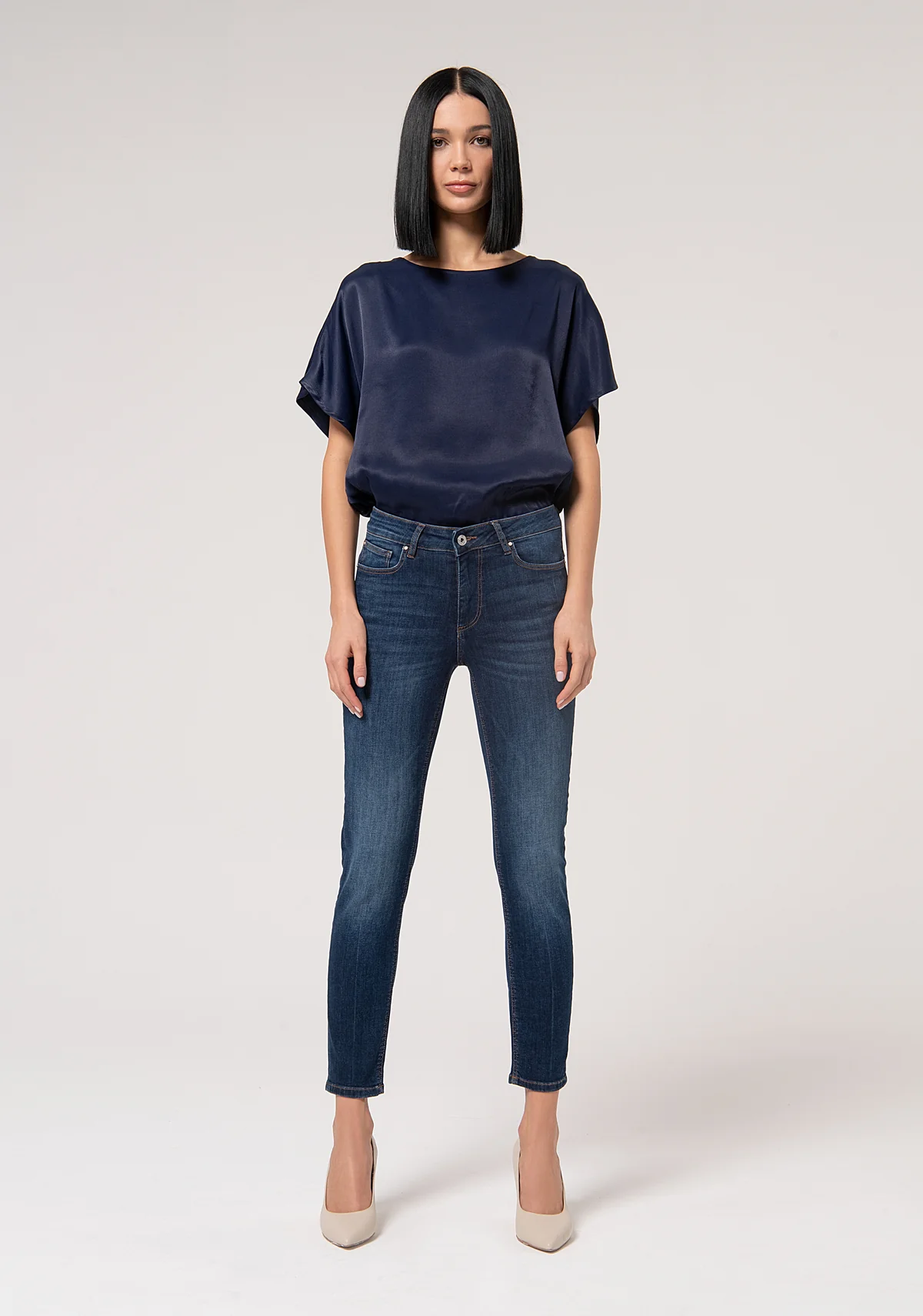 DENIM PERFECT SHAPE BELLA PANT CLEAN