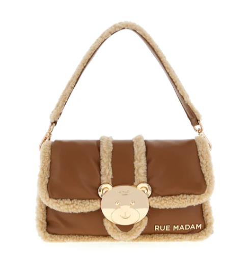 BOLSO RUE MADAM PARIS VERMONT IT-BAG BROWN/COOKIE