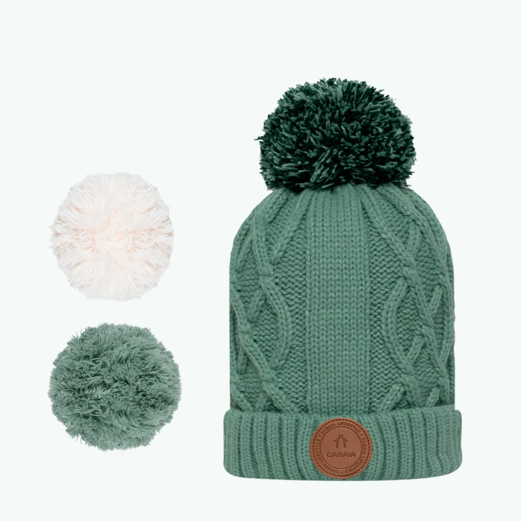 GORRO CABAIA Appletini verde agua