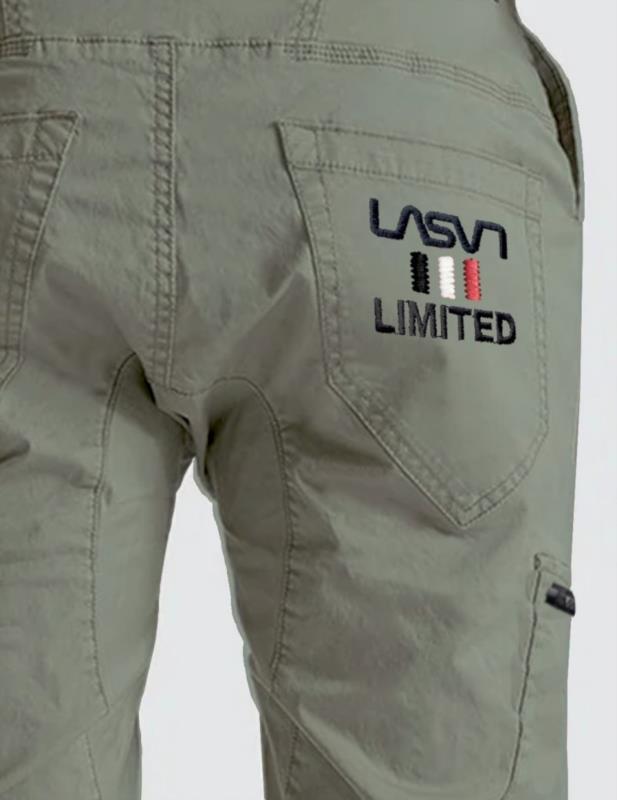 PANTALON DE HOMBRE JOGGER CARGO LASAL LIMITED KAKI