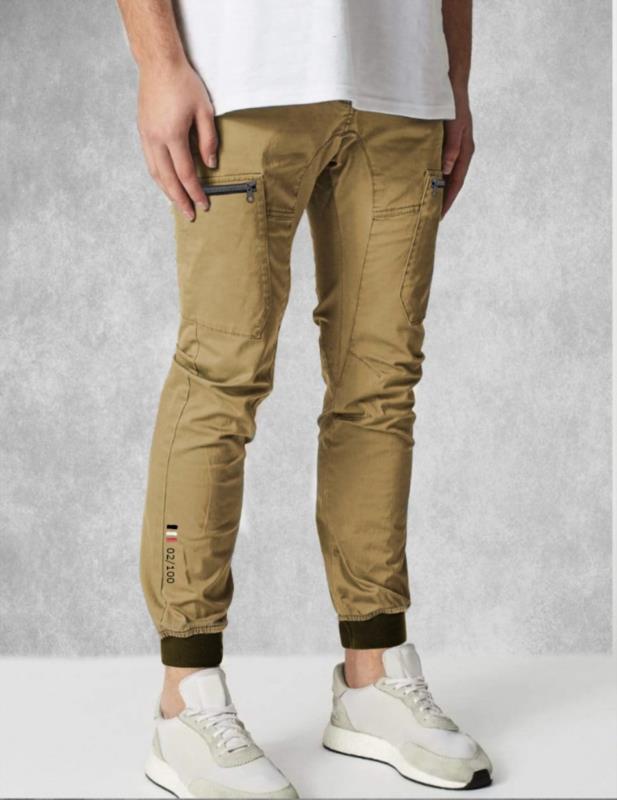 PANTALON DE HOMBRE JOGGER CARGO LASAL LIMITED BEIG