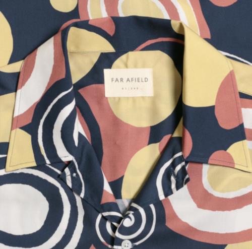 CAMISA FAR AFLELD BUSEY SHIRT - SHAPES PRINT