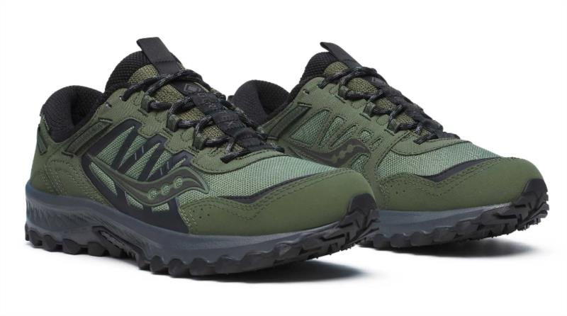 DEPORTIVA PARA HOMBRE SAUCONY GRID PEAK GTX FOREST/BLACK