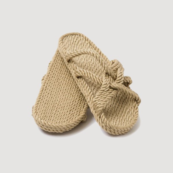 SANDALIA PARA MUJER NOMADIC SLIP ON CAMEL