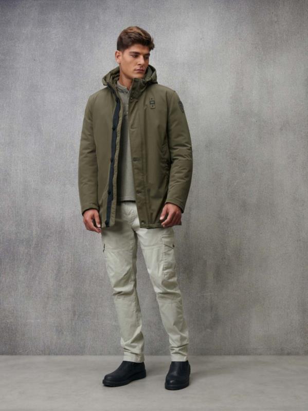 PARKA PARA HOMBRE BAUER CON CAPUCHA REMOVIBLE CHESTER KAKI