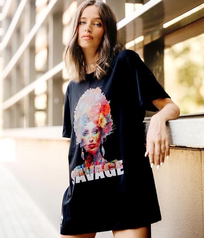 CAMISETA UNISEX SAVAGE