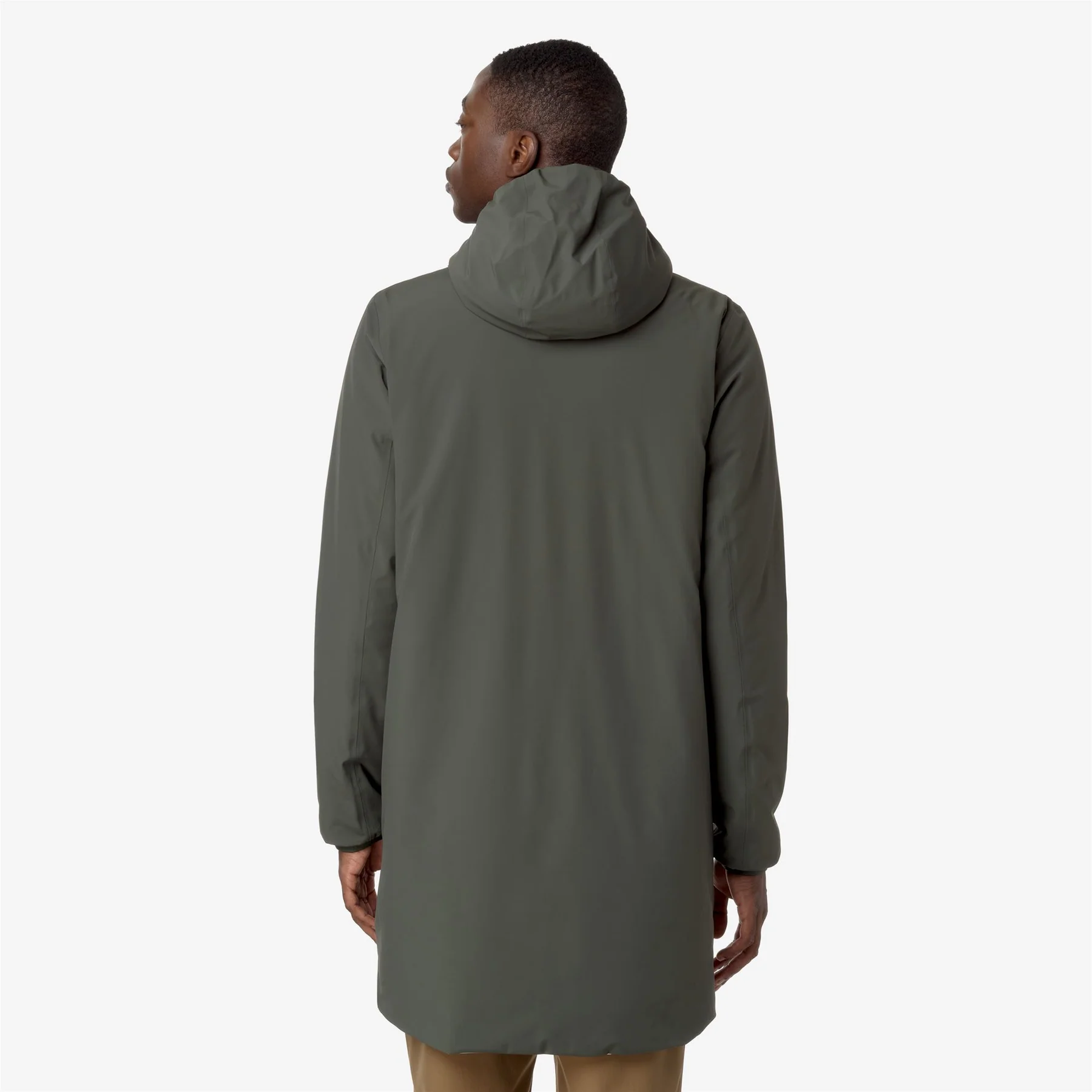 Chaqueta Reversible Kway Jacob ST Warm Double Green-Beig