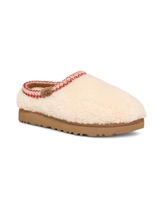 ZUECO PARA MUJER UGG TASMAN MAXI CURLY NATURAL